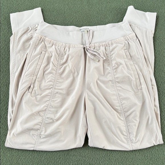 :Price Firm: Athleta Attitude II Mid Rise Jogger Pants in Abalone - Picture 6 of 7